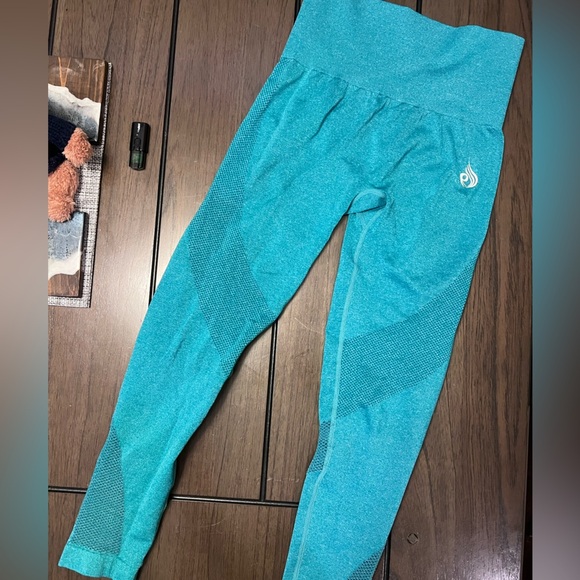 Ryderwear Teal Athletic Leggings small - Picture 1 of 2